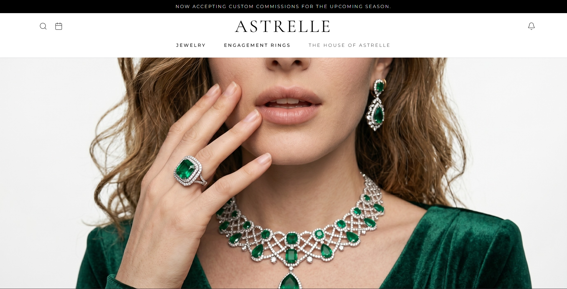 Astrelle Official Website Homepage